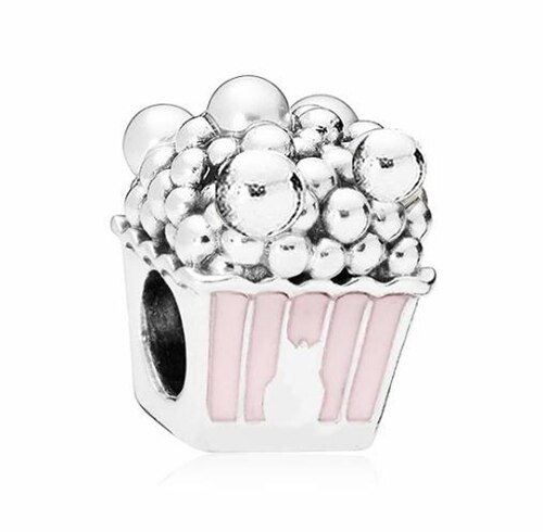 Charm Popcorn din Argint