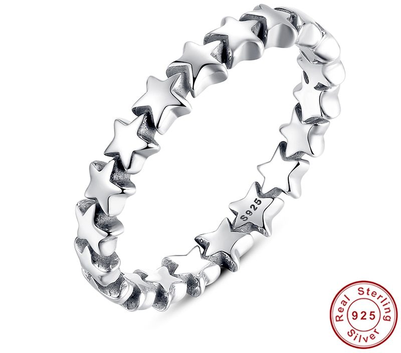 [IN000008] Inel Blinking Stars, din Argint. (5)
